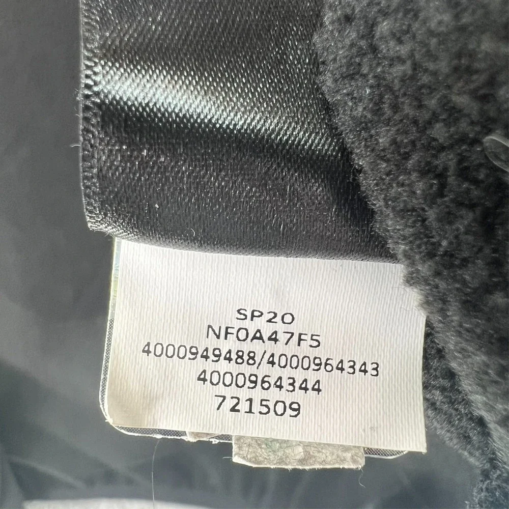 The North Face Mens Black Full Zip Softshell Jacket Iris Automation Logo Large‎
